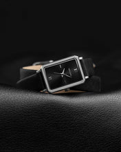 Load image into Gallery viewer, Ava Petite - Silver + Jet Black