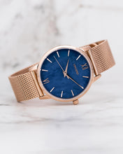 Load image into Gallery viewer, Eros Mesh Petite - Rose + Blue Pearl
