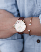 Load image into Gallery viewer, The Eros - Rose Gold + Coffee