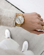 Load image into Gallery viewer, Kleio Mesh - Gold + Silver