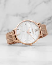Load image into Gallery viewer, The Eros Mesh - Rose + White Pearl
